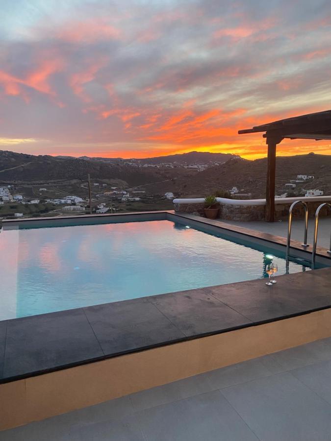 קאלו ליבאדי Infinity View Villas Mykonos מראה חיצוני תמונה