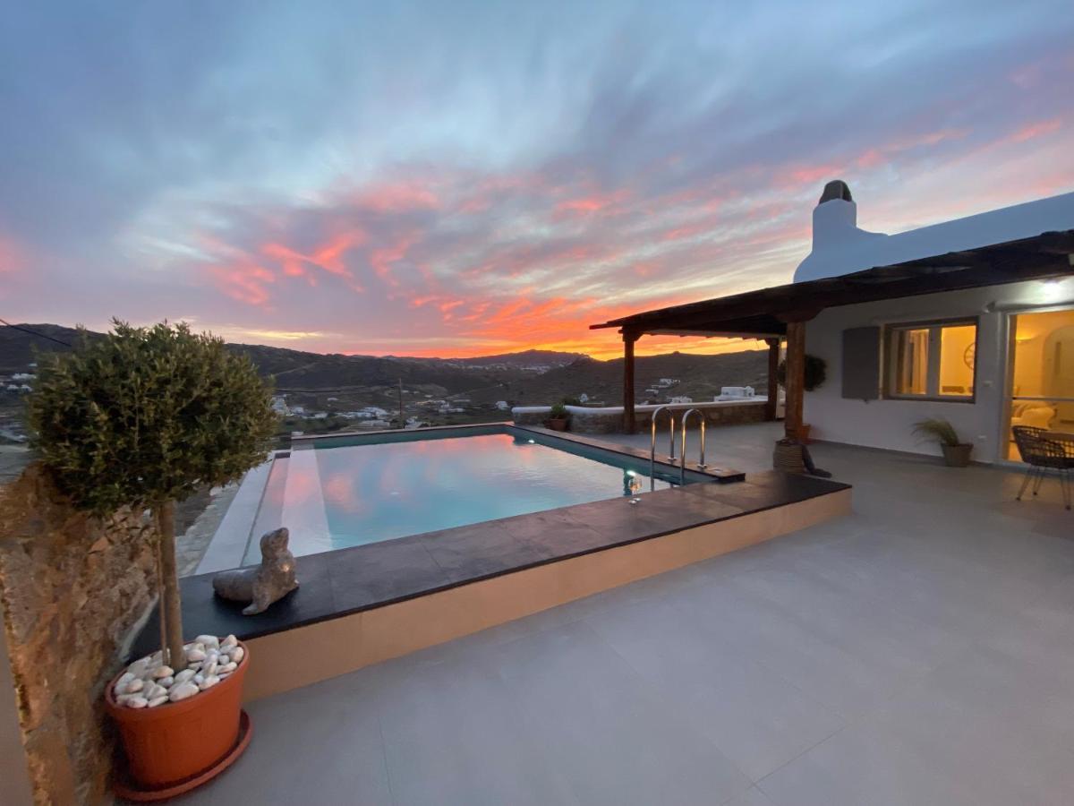 קאלו ליבאדי Infinity View Villas Mykonos מראה חיצוני תמונה